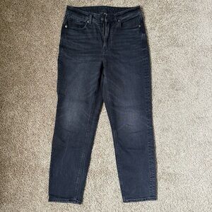 American Eagle Outfitters Black Mom Jeans size 6R